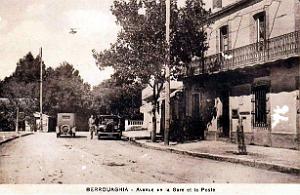 Berrouaghia - Avenue de la Gare et la Poste